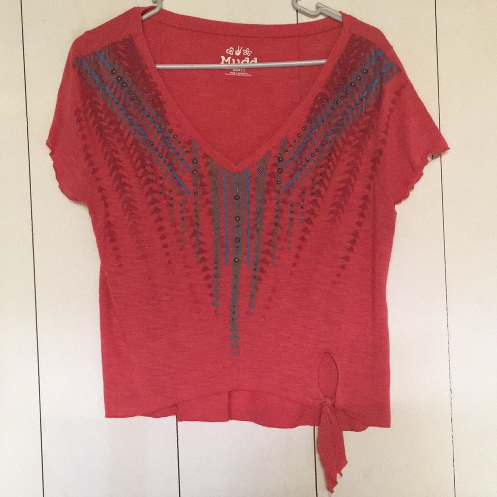 Graphic cropped Tee